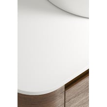 Boyd 1500mm Walnut Wall Hung Vanity with Basin & Rectangular Shaving Cabinet Package